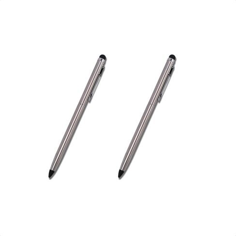 2pcs Replacement Stylus Drawing Pens for LCD Writing Tablet Metal Stylus Pens for 8Inch10Inch Drawing Tablet Memo Doodle Board in Saudi Arabia