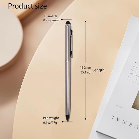 2pcs Replacement Stylus Drawing Pens for LCD Writing Tablet Metal Stylus Pens for 8Inch10Inch Drawing Tablet Memo Doodle Board in Saudi Arabia