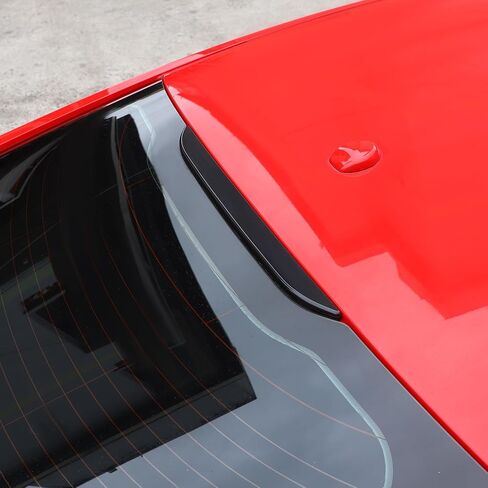 RT-TCZ Smoked Black Third 3rd Brake Light Cover High Mount Stop Lamp Cover Trim Exterior Accessories for Ford Mustang 2015-2025 in Kuwait