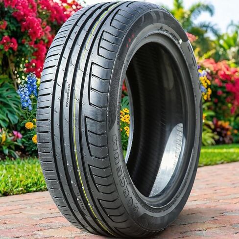 مجموعة من 2 إطارات فورسيوم أوكتا لجميع المواسم للشاحنات/سيارات الدفع الرباعي ذات أداء شعاعي - 225/60R16 225/60/16 225/60-16 102 وات، نطاق تحميل XL 4 طبقات BSW جدار جانبي أسود UTQG 400AA in Kuwait