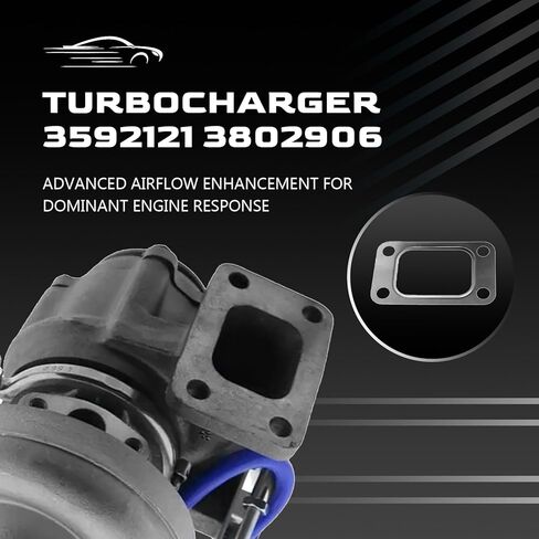 Turbocharger 3592121 3802906 for Cummins 4BTA B4.5 – High-Performance Replacement for Industrial & Construction Equipment | for CASE, Broderson & More in Kuwait