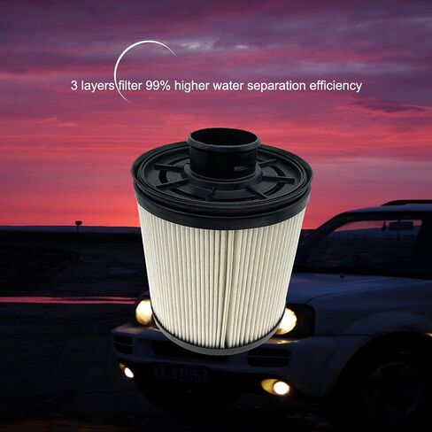 5 Micron 6.7 Fuel Filter Water Separator Kit for 2011-2016 Ford F250 F350 F450 F550 Super Duty 6.7L V8 Diesel Replace BC3Z-9N184-B BC3Z9N184B FD-4615 FD4615 in Kuwait