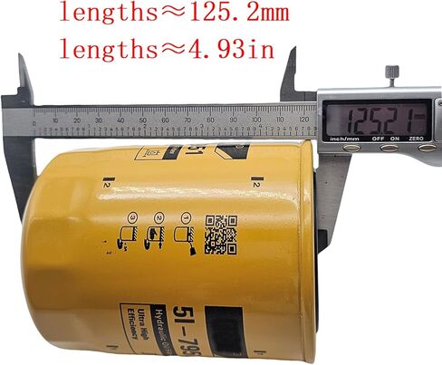 Fuel Filter 5I-7951 Compatible with Caterpillar Excavator CAT 311B 315 315B 317B LN 318B 320 L 320B 933 933C 939 939C Replacement Parts in Kuwait