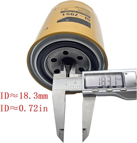 Fuel Filter 5I-7951 Compatible with Caterpillar Excavator CAT 311B 315 315B 317B LN 318B 320 L 320B 933 933C 939 939C Replacement Parts in Kuwait
