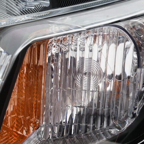 AKKON - Fits 2012 2013 2014 2015 Honda Civic Sedan 12-13 Civic Coupe [Halogen Type] Black Headlights Headlamp Pair Left+Right in Kuwait