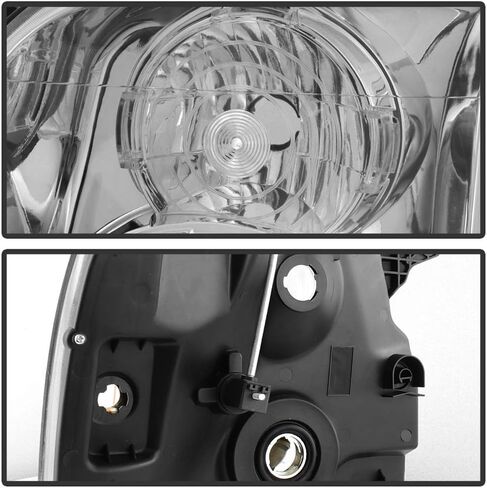 ACANII - For 2007-2014 GMC Yukon XL1500 2500 SUV [Denali Style] Headlights Headlamps Assembly Replacement Set Left+Right in Kuwait
