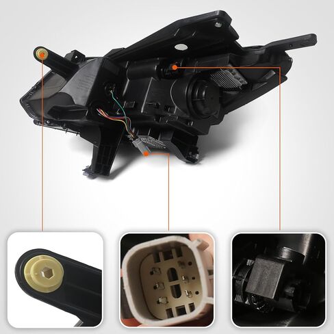 FIONE HID/Xenon Non-AFS Headlight Assembly Compatible with Buick Enclave 2013-2017 Right Passenger Side RH 84026395 in Kuwait