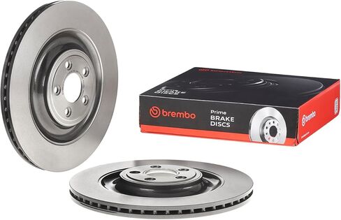 Brembo 09.D434.11 UV Coated Pillar Vented Rear Brake Rotor JAGUAR OE# T2R5942 in Kuwait
