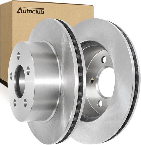 AUTOCLUB 11.02" Brake Rotors Front for 1999 2000 2001 Jeep Cherokee XJ, 1999 2000 2001 2002 2003 2004 2005 2006 Jeep Wrangler TJ Brakes, Replacement 5396 in Saudi Arabia