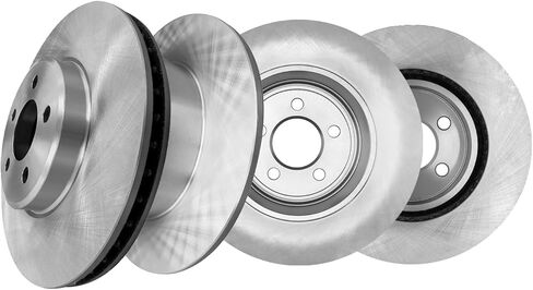 PM Auto Set of 4 320mm Front-Rear Brake Disc Rotors Replacement For 2006-2020 Dodge Charger in Kuwait
