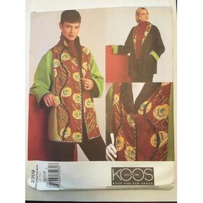 Vogue 2709 Sewing Pattern, Misses' Reversible Jacket, Size XS,S,M in Saudi Arabia