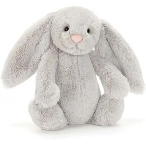 Jellycat Bashful Silver Bunny Medium - L: 9 cm x l: 12 cm x h: 31 cm in Saudi Arabia
