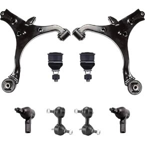 8pcs Front Lower Control Arm Ball Joint Tie Rods Sway Bar Kit Fit for 2001–2005 Honda Civic (Coupe & Sedan, Non-Si) & 2001–2005 Acura EL in Saudi Arabia