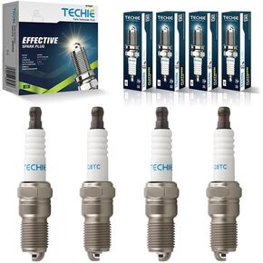 TECHIE Q8TC Spark Plug Replacement for NGK 7317 R5724-8 Racing Spark Plugs,for Autolite 94 AR474 AR94,for Champion 280 S61YC,688 C61,for E3.107R (8) in Saudi Arabia