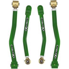 CORE 4X4-4pc Crawl Series Front Adjustable Control Arm Kit - Compatible with Jeep Wrangler JL/JLU 2018+ (Red) in Kuwait
