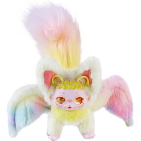 Forest Fantasy Series Plush Dolls - 22cm Sitting Height / 40cm Full Length, Collectible Plushies with Wings-Rainbow in Saudi Arabia