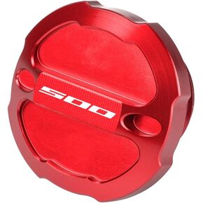 Motorcycle Engine Oil Filler Cap M20x2.5 For CB500F 2013-2025 CB500X/CBR500R 2013-2024 CB500Hornet 2024 Replacement OEM Oil Cap Anodized Aluminum Accessories (Red) in Saudi Arabia