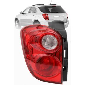 مجموعة ضوء الذيل متوافقة مع 2010 2011 2012 2013 2014 2015 Chevy Equinox الجانب الأيسر للسائق مصباح خلفي للفرامل الهالوجين يستبدل 20841505,22759316، GM2800242 in Kuwait