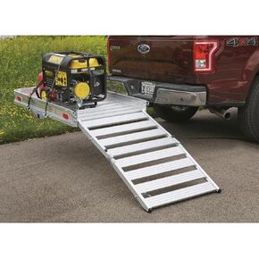 Guide Gear Vehicle Hitch Cargo Carrier, Pickup Truck Ramps Aluminum, Folding, 3-Position, Extra Large in Saudi Arabia
