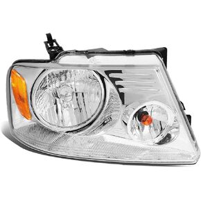 DNA MOTORING Factory Style Passenger/Right Side Headlight Lamp Assembly Replacement Compitable with 04-08 FORD F-150/06-08 LINCOLN MARK LT, OEM-HL-0009-R in Saudi Arabia