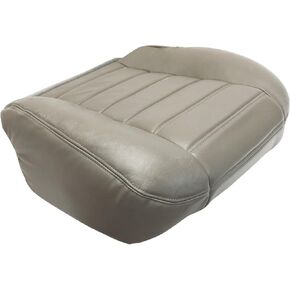 2003 to 2007 for Hummer H2 Passenger Bottom Genuine Leather Seat Cover Wheat Gray in Saudi Arabia