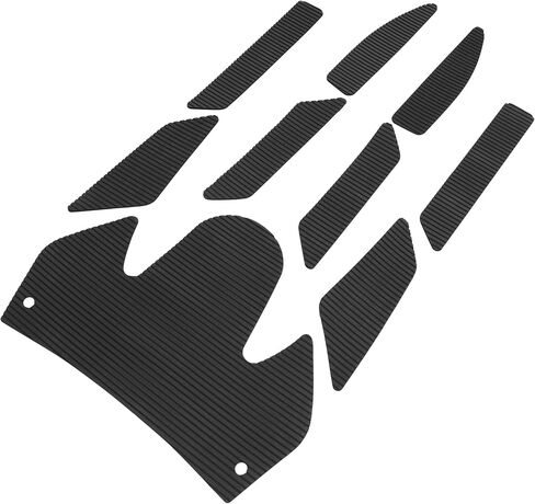 ALMULOO Traction Mat Compatible with 2000-2008 Yamaha GP Series – GP 1200R / 1200 / 800R / 1300R Foot Pad in Black EVA Plastic in Kuwait