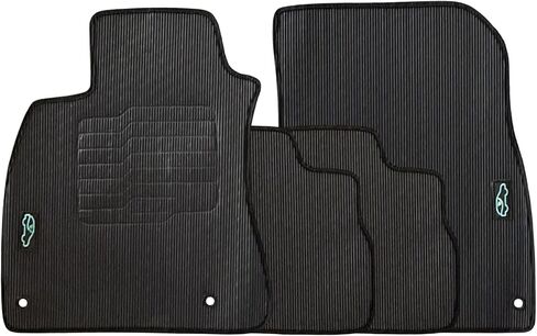 ecoMats All Weather Floor Mats Custom Fit for 2020 to 2026 Nissan Sentra, with Safety Locks, Odorless, Front and Rear Set, Sentra in Saudi Arabia