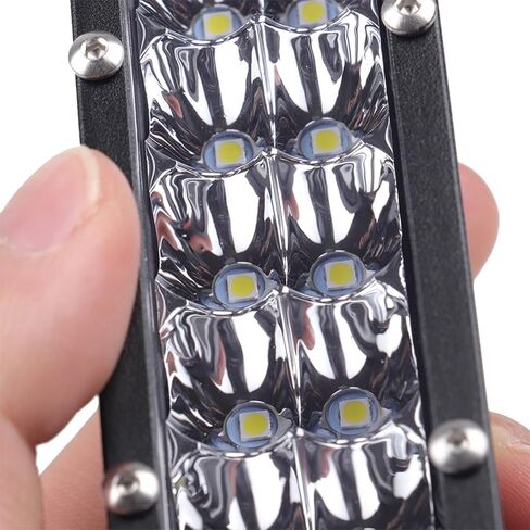 Universal Motorcycle Headlight, 60W 2500LM Light Bar for 7/8" Handlebars CRF110 TTR110 KLX110 Dirt Pit Bikes, Motocross, Enduro and ATVs in Kuwait
