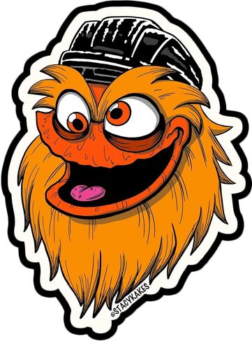 Gritty Philadelphia Decal - for Cars, Laptops, and More! - Use Inside or Outside - Sticks to Any Flat Smooth Surface in Saudi Arabia