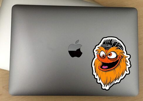 Gritty Philadelphia Decal - for Cars, Laptops, and More! - Use Inside or Outside - Sticks to Any Flat Smooth Surface in Saudi Arabia
