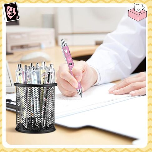 Gueevin 36 Pcs Ultrasound Tech Ballpoint Pens, Sonographer Appreciation Gifts, 1.0mm Black Ink Pens with Ultrasound Graphics, Graduation Staff Week Holiday Gifts for Sonographers in Kuwait