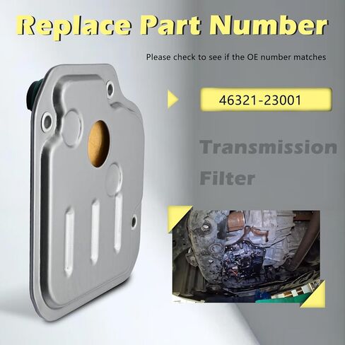 A4CF1 A4CF2 A5CF1 A5CF2 F4A41 W4A51 مجموعات فلتر ناقل الحركة للسيارات حشية وعاء الزيت المتوافقة مع Hyundai لكيا إلنترا فورتي سول سبكترا فورتي كوب 09-12# 46321-23001 in Kuwait