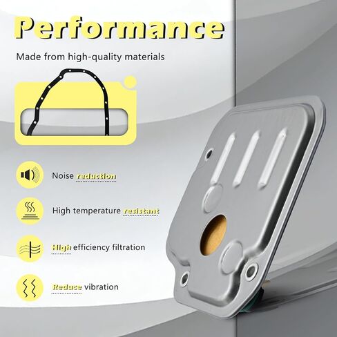 A4CF1 A4CF2 A5CF1 A5CF2 F4A41 W4A51 مجموعات فلتر ناقل الحركة للسيارات حشية وعاء الزيت المتوافقة مع Hyundai لكيا إلنترا فورتي سول سبكترا فورتي كوب 09-12# 46321-23001 in Kuwait