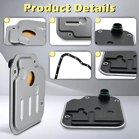 A4CF1 A4CF2 A5CF1 A5CF2 F4A41 W4A51 مجموعات فلتر ناقل الحركة للسيارات حشية وعاء الزيت المتوافقة مع Hyundai لكيا إلنترا فورتي سول سبكترا فورتي كوب 09-12# 46321-23001 in Kuwait