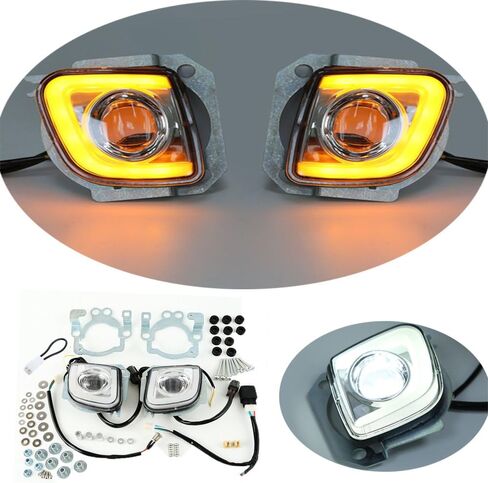 LED Rectangular Fog Light Kit For Honda Goldwing GL1800 F6B 2012 2013 2014 2015 2016 2017 in Saudi Arabia