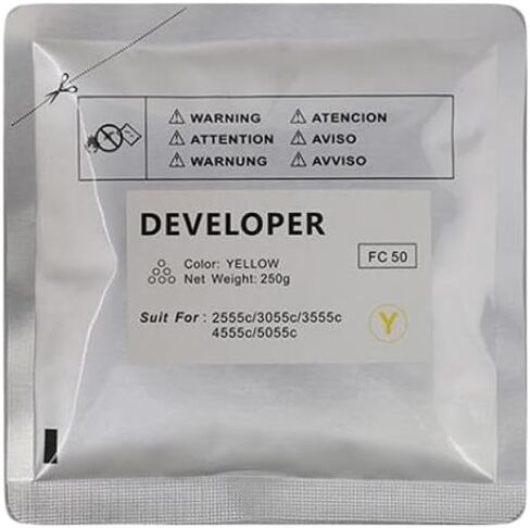 4-Pack Developer Unit Compatible with D-FC505 E for Use in 2505AC, 3505AC, 4505AC, and 2515 Printers in Saudi Arabia
