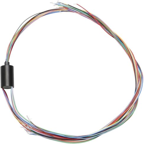 1PC 12CH Wires 1.5A Dia.12.5mm Mini Slip Ring Conductive Electric Collecting Slipring Rotary Joint for RC Micro PTZ Gimbal in Saudi Arabia