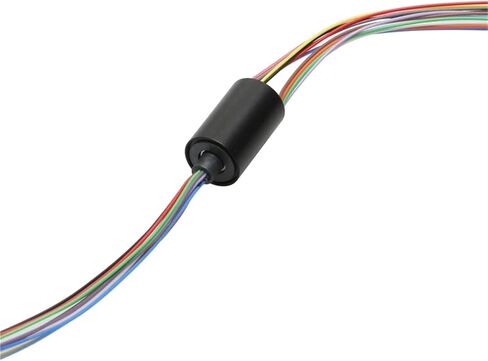 1PC 12CH Wires 1.5A Dia.12.5mm Mini Slip Ring Conductive Electric Collecting Slipring Rotary Joint for RC Micro PTZ Gimbal in Saudi Arabia
