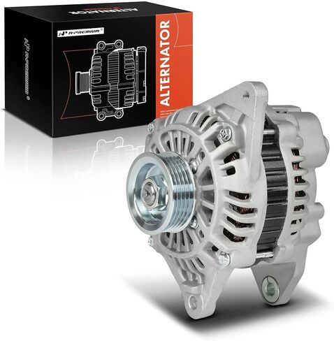 A-Premium Alternator Compatible with Mitsubishi Galant 2000 2001 2002 2003, 2.4L, 12V 85A 5-Groove Pulley Clockwise, Replace# MD368519, A002TB5791 in Kuwait