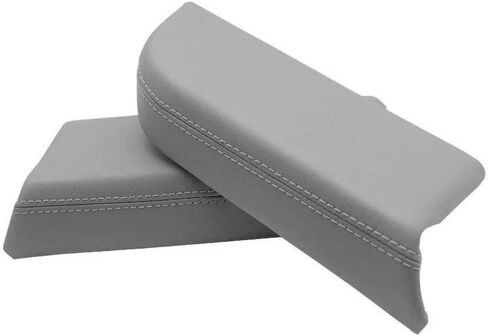 DOTCOM Front Door Armrest Leather Cover Compatible with Honda Pilot,Door Panels Armrest Cover Skin Left & Right 2009 2010 2011 2012 2013 2014 2015 (Grey) in Saudi Arabia