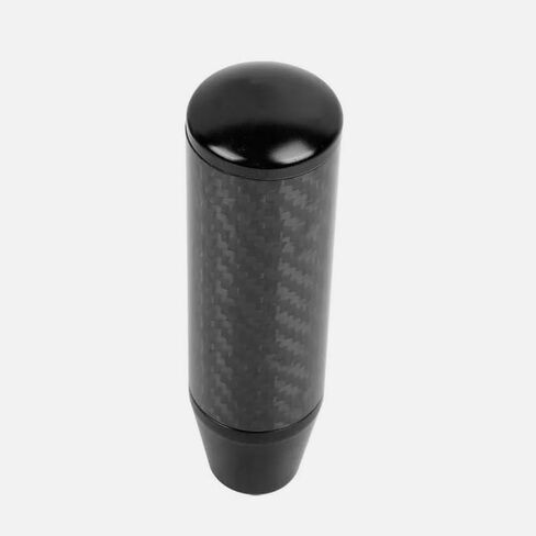 Universal JDM Black Carbon Fiber Manual Gear Stick Shift Knob Lever Shifter, 5 inches in Kuwait