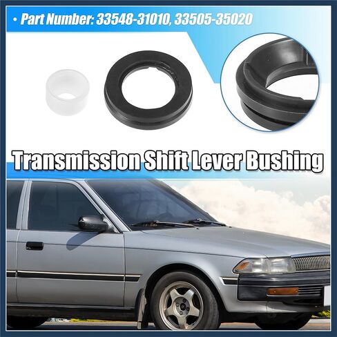 1 Set Manual Transmission Shift Lever Bushing for Toyota 4Runner 1984-2001 for Toyota Tacoma 1995-2004 No.33505-35020 Rubber White Black Green Stylish Design in Kuwait