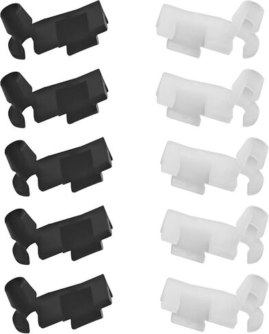 Door Lock Rod Clip, Door Handle Lock Rod Hood Latch Locking Push Clip Kit, Left & Right Tailgate Handle Lever End Retainer Clips Replace 4003672R 4003673L Car Accessories for Truck SUV（5 Set） in Kuwait