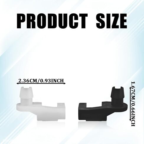 Door Lock Rod Clip, Door Handle Lock Rod Hood Latch Locking Push Clip Kit, Left & Right Tailgate Handle Lever End Retainer Clips Replace 4003672R 4003673L Car Accessories for Truck SUV（5 Set） in Kuwait