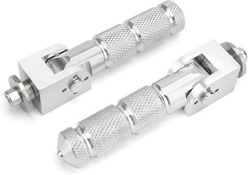 Passenger Foot pegs, Foldable Non-Slip Passenger Footrest Pegs, M8 Rearsets Foot Rest Pegs Pedals for Super 73, Honda, Suzuki, Ducati, Kawasaki, Aprilia,Triumph in Saudi Arabia