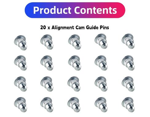 DEWHEL 20PCS Alignment Cam Guide Pins Camber Pins Compatible with Avalanche Silverado Tahoe Suburban GMC Sierra Savana Yukon Cadillac Escalade Hummer H2 H3 in Saudi Arabia