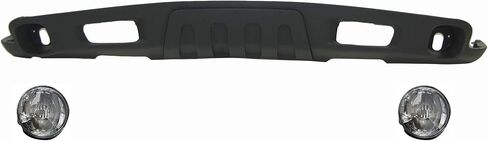 Fit 2000-06 Tahoe Suburban Z71 Front Bumper Lower Air Dam Valance Fog Light 3Pcs GM2592121 GM2592121 GM1092209 in Saudi Arabia