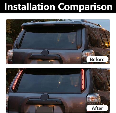 Rear Trunk Pillar Tail Light for Toyota 4Runner 2010-2023 Brake Light in Saudi Arabia