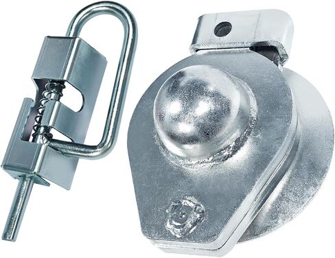 Gooseneck Coupler Head with Handle 2-5/16 inch Ball 30,000 lbs Metal Galvanized Weld-on Universal Fit for Trailer in Saudi Arabia
