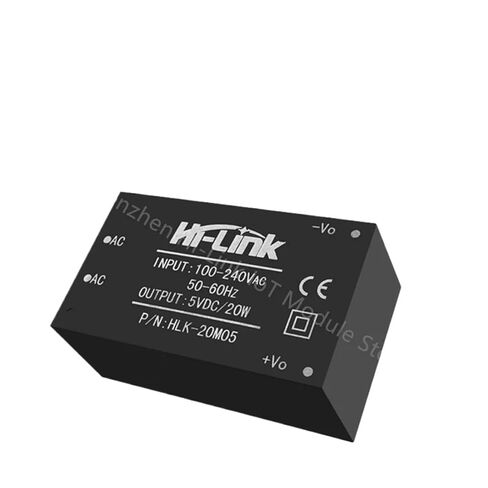 AC DC Circuit Converter HLK-20M05 220V to 5V 20W Output Size Adjustable Supply Power Module in Saudi Arabia